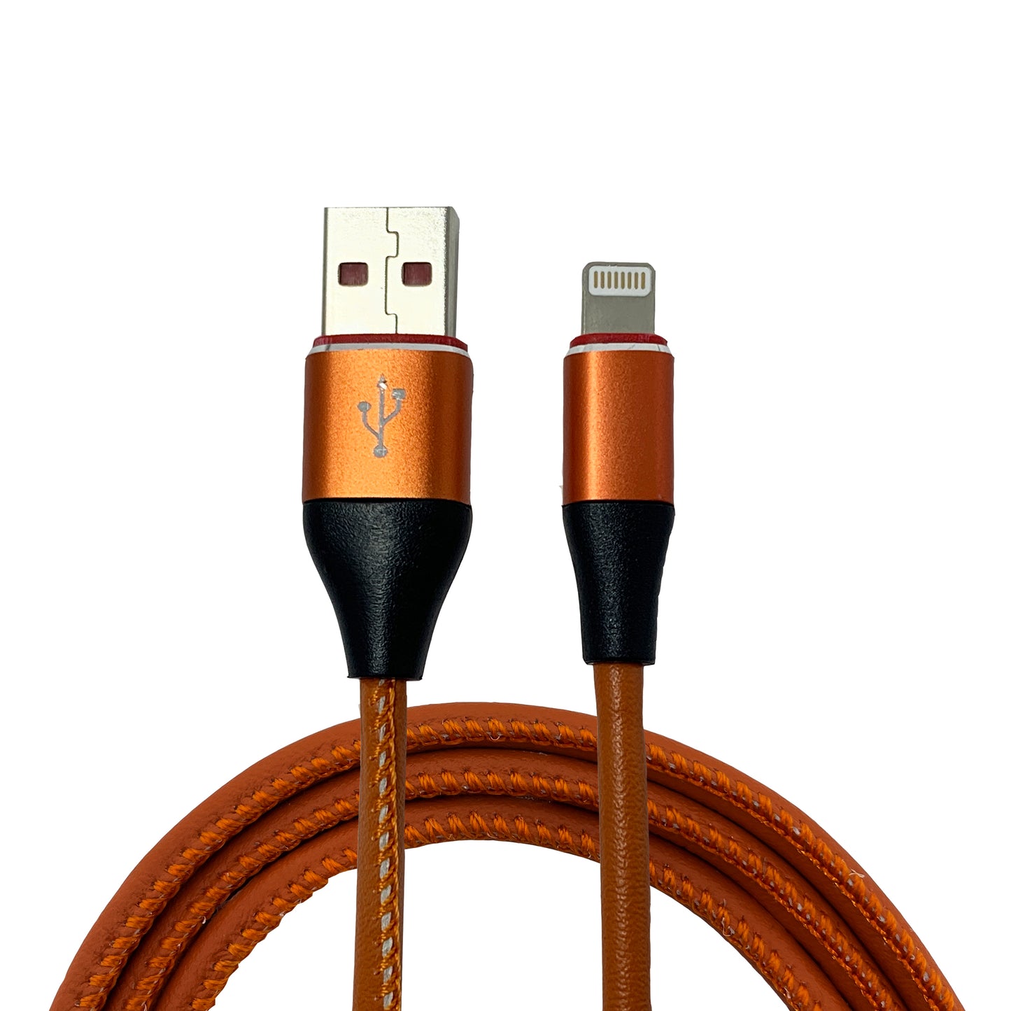 Motto Leather Wrapped Lightning iPhone Cable
