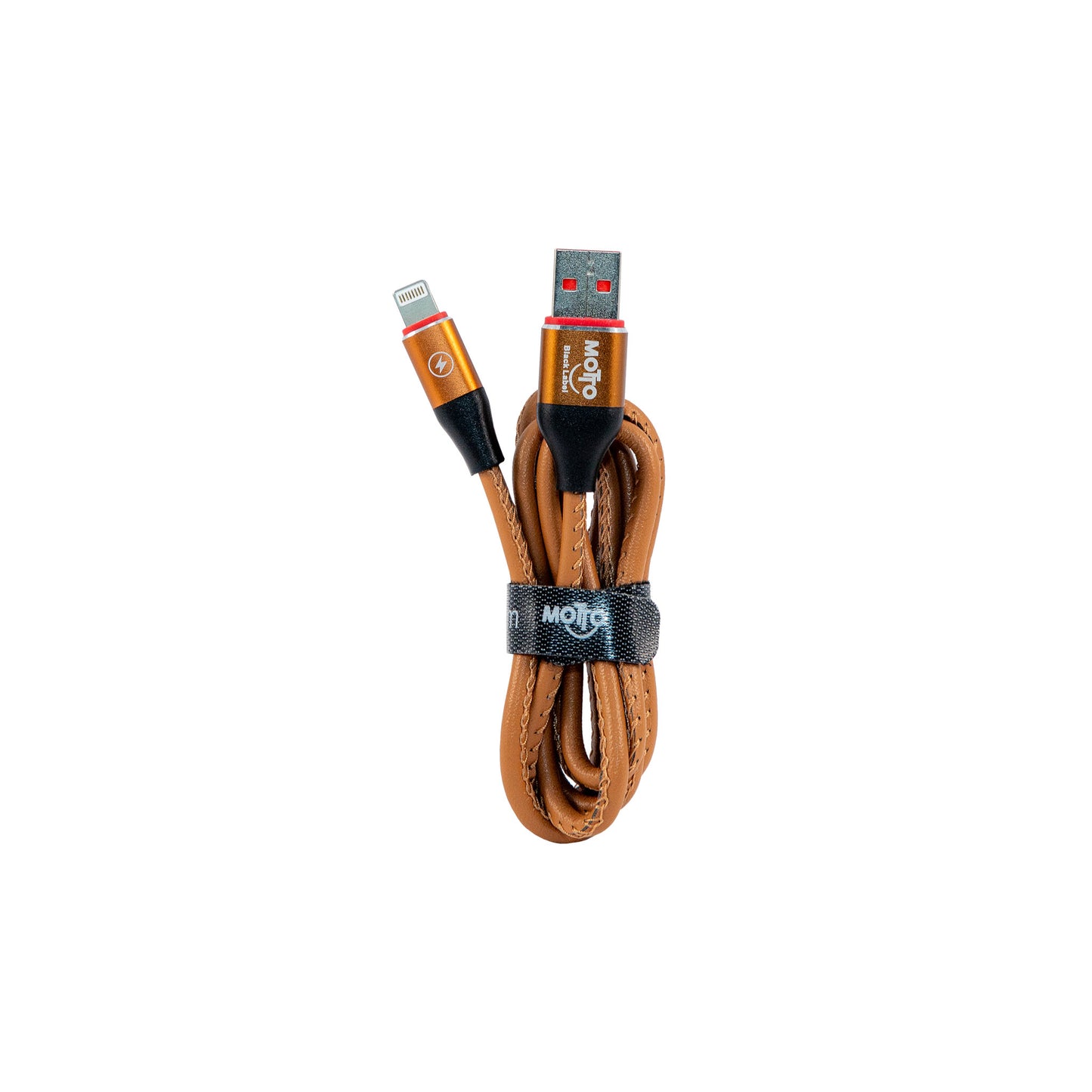 [MOTTO IC] Leather Wrapped Lightning Cable