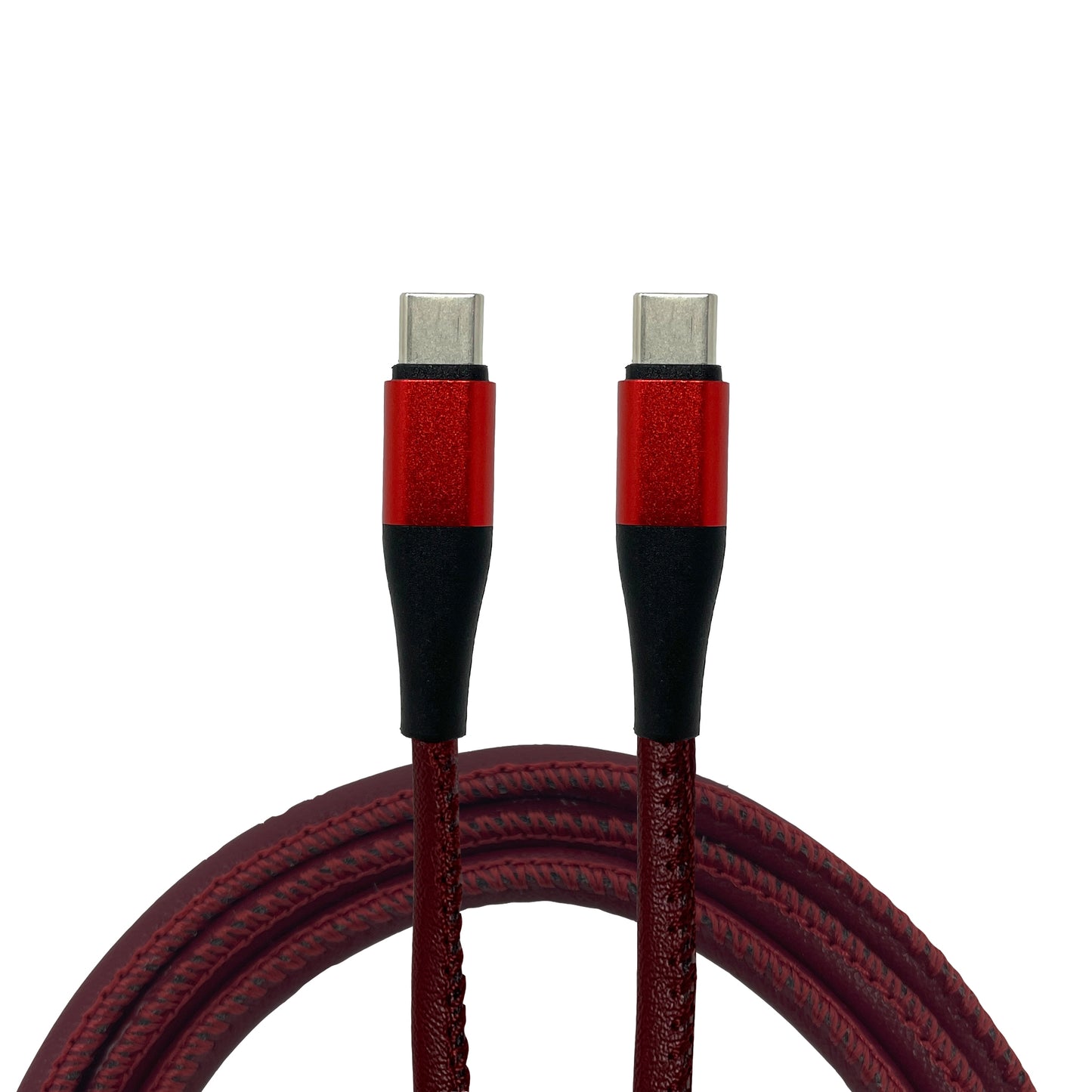[MOTTO IC] Leather Wrapped Type-C to Type-C Cable